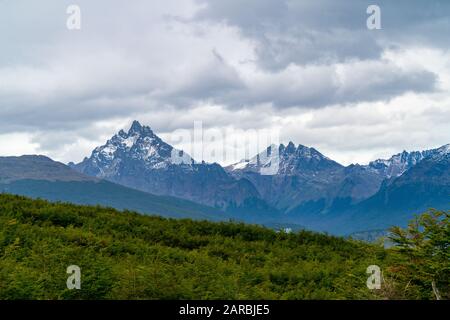 Sentiero Costiero, Parco Nazionale Della Terra Del Fuoco, Ushuaia, Argentina Foto Stock