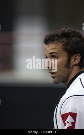 Milano Italia, 19 ottobre 2002, Stadio 'G.MEAZZA SAN SIRO', Campionato di Calcio Seria A 2002/2003, FC Inter - FC Juventus: Alessandro del Piero durante la partita Foto Stock