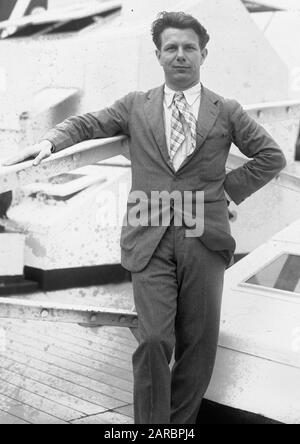 Norman BEL GEDDES (1893-1958) designer teatrale e industriale americano. Foto: Baines News Service Foto Stock