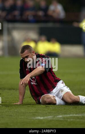 Milano Italia 13 Maggio 2003, Stadio 'G.MEAZZA SAN SIRO', UEFA Champions League 2002/2003, FC Inter - AC Milan : Andriy Shevchenko durante la partita Foto Stock