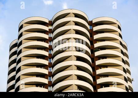 Katowice, slaskie, polska, architettura astratta Foto Stock