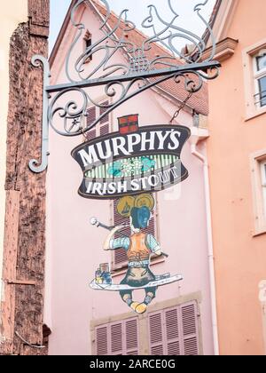 Jj Murphys Irish Bar A Colmar Alsazia Francia Foto Stock