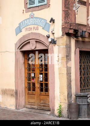 Jj Murphys Irish Bar A Colmar Alsazia Francia Foto Stock