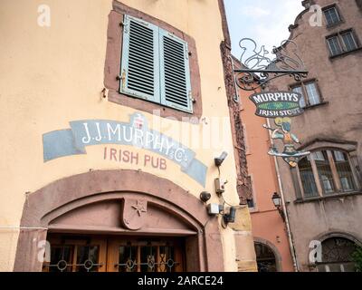 Jj Murphys Irish Bar A Colmar Alsazia Francia Foto Stock