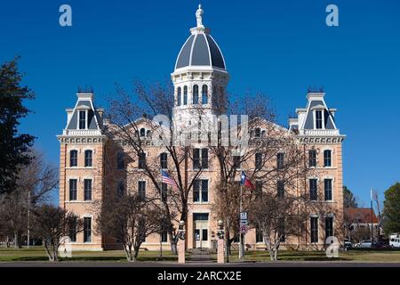 Tribunale della contea di Presidio a Marfa, Texas Foto Stock