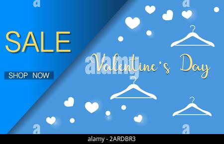 Vector Illustration grucce, cuori San Valentino Vendita Acquista ora modello Shopping sfondo Offerta di vendita grande riduzione prezzo pubblicità Acquisto Sconto Illustrazione Vettoriale