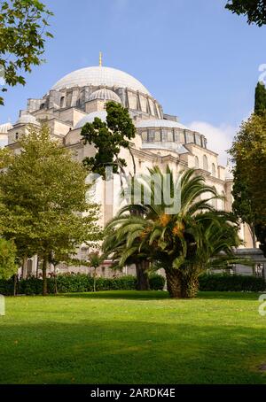 Suleiman o Moschea Suleymaniye, Istanbul, Turchia Foto Stock