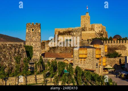 Il castello di Rabati landmark di Akhaltsikhe Samtskhe Javakheti regione della Georgia orientale Foto Stock