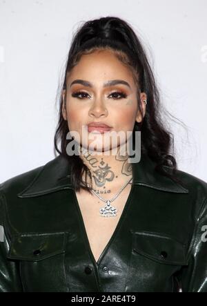 Los Angeles, California 27th Gen 2020. Kehlani al Justin Bieber: Seasons Premiere al Regency Bruin Theatre di Los Angeles, California, il 27 gennaio 2020. Credito: Faye Sadou/Media Punch/Alamy Live News Foto Stock