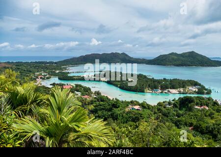 Riserva Naturale Di Fond Ferdinand Sull'Isola Di Praslin, Seychelles Foto Stock