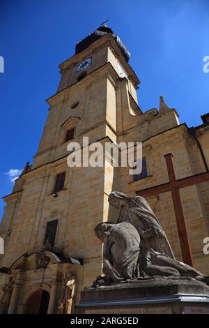 Kloster Ensdorf, Ehemaliges Benediktinerkloster A Ensdorf, Landkreis Amberg-Sulzbach, Oberpfalz, Bayern, Deutschland / Monastero Di Ensdorf, Ex Be Foto Stock