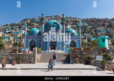 Sakhi Shah-E Santuario Di Mardan (Ziyarat-E Sakhi), Kabul, Afghanistan, Asia Foto Stock