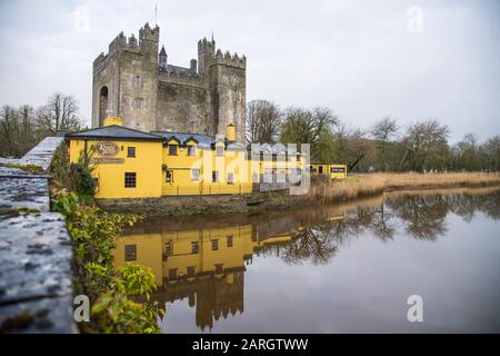 Irland. 19th febbraio 2018. Irlanda 2018: Impressioni Irlanda - Febbraio - 2018 Castello Di Bunratty | Utilizzo Credito Mondiale: Dpa/Alamy Live News Foto Stock