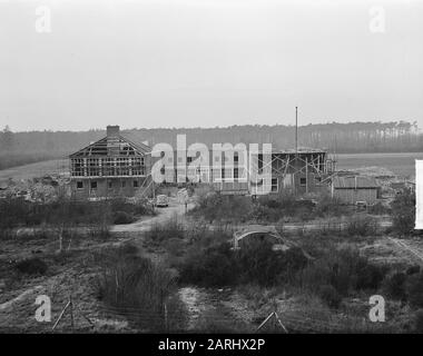School Kees Bocke of Old German log Cabin Data: 30 Novembre 1949 Parole Chiave: Schols Nome Persona: Kees Bocke Foto Stock
