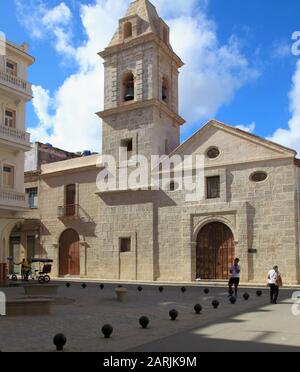 Cuba, L'Avana, La Chiesa Dello Spirito Santo, Iglesia Parroquial Del Espiritu Santo, Foto Stock