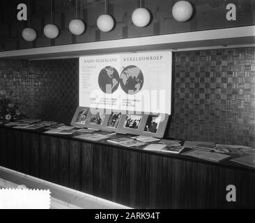 Sua altezza reale Principe Bernhard nominato Patrono World Broadcasting Data: 12 ottobre 1955 Nome personale: Bernhard, Prince Nome istituzione: World Domain Foto Stock