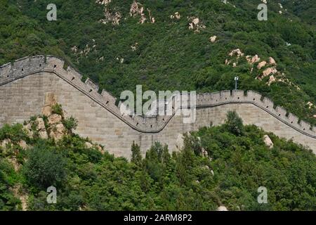 La Grande Muraglia della Cina Foto Stock