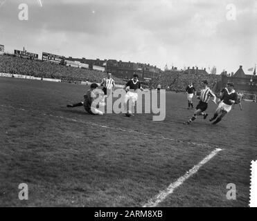 Sparta v RapidJC 0-0 Data: 12 aprile 1959 Parole Chiave: Sport, calcio Foto Stock