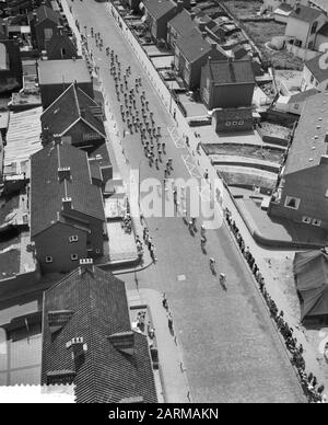 Campionati del mondo dilettanti in bicicletta sulla strada a Zandvoort, la peleton tira da Zandvoort Data: 15 agosto 1959 Foto Stock