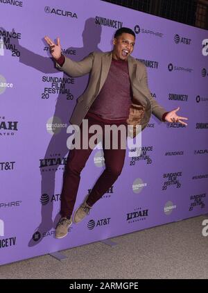 Park City, Utah, Stati Uniti. 28th gennaio 2020. Will Dalton frequenta il Netflix Sergio Premiere all'Eccles Center Theatre il 28 gennaio 2020 a Park City, Utah. Foto: ImageSPACE/MediaPunch Credit: MediaPunch Inc/Alamy Live News Foto Stock