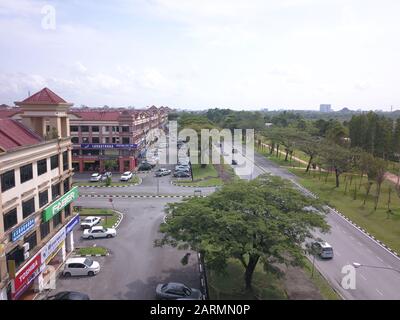 Kuching, Sarawak / Malesia - 16 Novembre 2019: La Città Moderna Di Mjc Batu Kawa Foto Stock