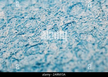 Sfondo blu astratto di spugna o texture, foto Foto Stock
