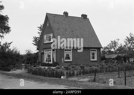 Servizio culturale a punti fissi Huis te Aalten (suddivisione Aalten) Annotazione: A-63. Consolidamento del terreno, adeguamento delle acque di campo Foto Stock