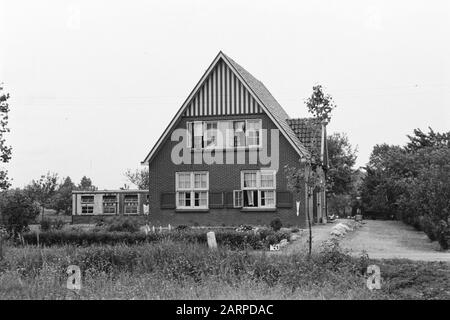 Servizio culturale a punti fissi Huis vicino Aalten Annotation: A-60. Terreinwaterchodifications Foto Stock