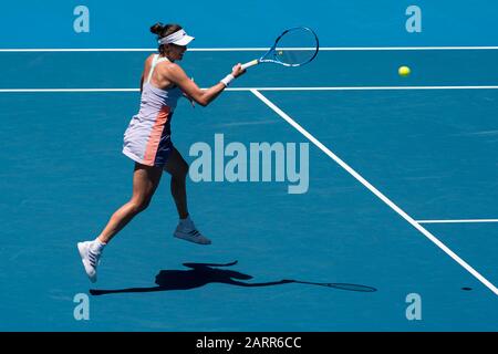 Melbourne, Australia. 29th Gen 2020. Al 10° Giorno Del Campionato Australiano Di Tennis Aperto 2020 Al Melbourne Park Tennis Center Di Melbourne, Australia. 29 Gennaio 2020. (©Andy Cheung/ArcK Images/arckimages. Credito: Roger Parker/Alamy Live News Foto Stock