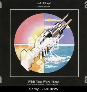 CD: Pink Floyd 'Wish You Were Here', edizione limitata, pubblicato su record EMI nel 2000. Foto Stock