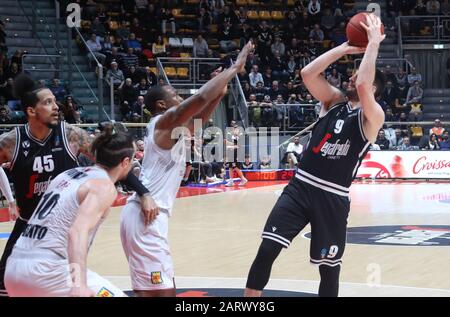 Bologna, 29 Jan 2020, stefan markovic (virtus segafredo bologna) in occasione di Segafredo Virtus Bologna vs Dolomiti energia Trento - Basketball Eurocup Championship - Credit: LPS/Michele Nucci/Alamy Live News Foto Stock