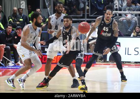 Bologna, 29 gennaio 2020, devyn Marble (virtus segafredo bologna) in occasione di Segafredo Virtus Bologna vs Dolomiti energia Trento - Basketball Eurocup Championship - Credit: LPS/Michele Nucci/Alamy Live News Foto Stock