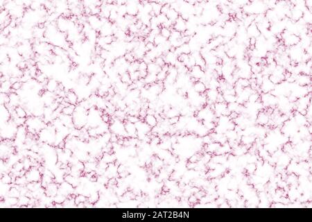 Marmo bianco utilizzato per creare uno sfondo rosa con motivi testurizzati. Foto Stock