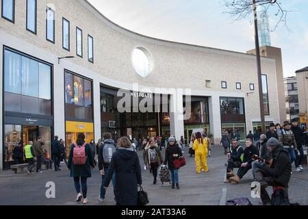 Il centro commerciale Westgate di Oxford, Regno Unito Foto Stock