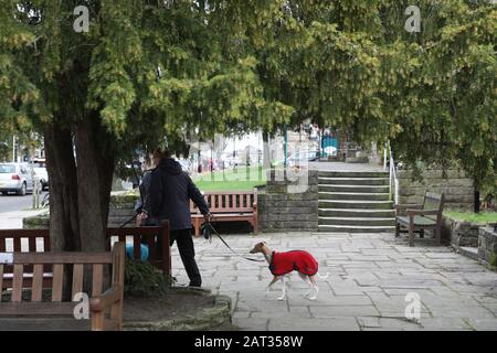 Ilkley, West Yorkshire, Regno Unito. Foto Stock