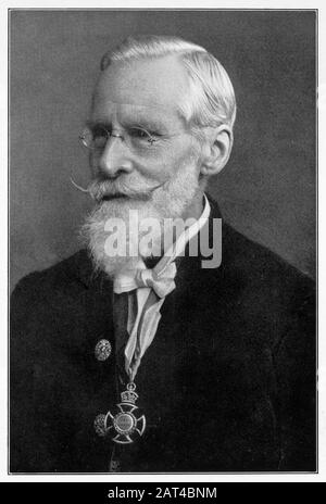 Sir William Crookes (1832-1919), fisico britannico di 79 anni, ritratto stampa , 1911 Foto Stock