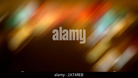 sfocato,sfondo,luce,texture,motivo,bokeh,design,carta da parati,astratto,luminoso,colore,sfondo,macchie,multicolore,strisce,lucido,morbido,bella,forma,def Foto Stock