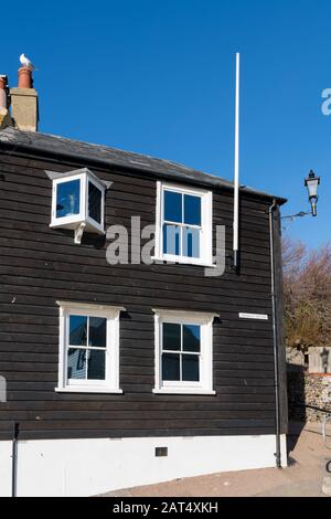 Broadstairs, KENT/UK - 29 GENNAIO : Vista di Admiralty Cottage a Broadstairs il 29 Gennaio 2020 Foto Stock