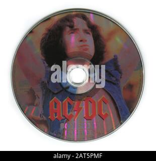 CD: AC/DC 'BON SCOTT FOREVER', pubblicato su JACK Records nel 2000. Foto Stock