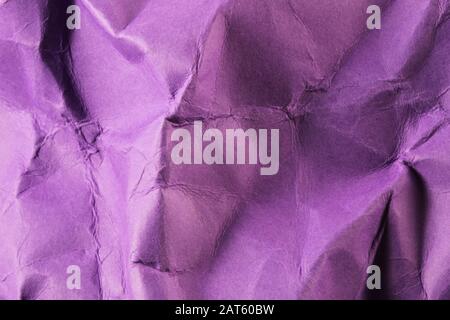 Viola Brillante Colore Sbriciolato Cardstock Abstract Sfondo Texture Foto Stock