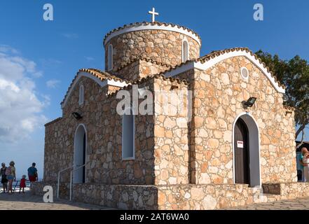 Protaras, Cipro - 6 ottobre. 2019. La chiesa di San Nicola Foto Stock
