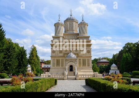Cattedrale, Curtea de Arges, Muntenia, Romania Foto Stock