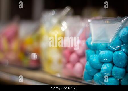 Dolci e Lollipop Foto Stock