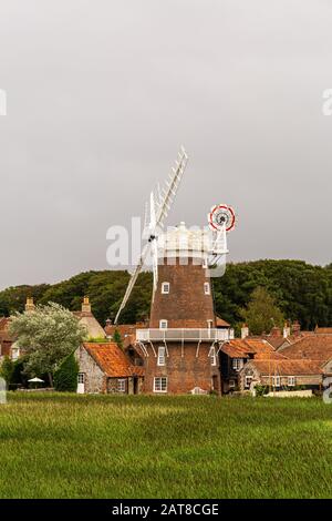 Cley Windmill A Norfolk Foto Stock