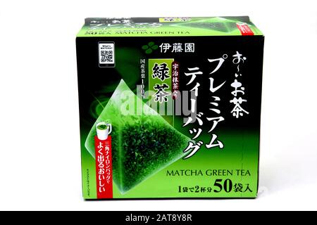 Tè Verde Matcha Giapponese Foto Stock