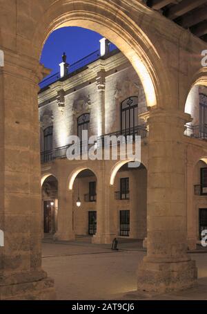 Cuba, l'Avana, Palacio de los Capitanes Generales, Foto Stock