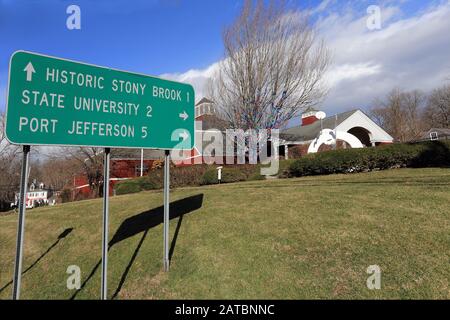 The Long Island Museum Stony Brook Long Island New York Foto Stock