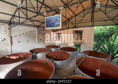 Martinica, Francia - 14 Agosto 2019: Distilleria Di Rum 'Habitation Clement' A Le Francois Foto Stock