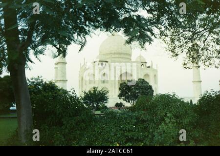 1990 - una foto di Taj Mahal nel 1990 credito Glamourstock Foto Stock