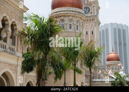 Kuala Lumpur Malesia - Edificio Sultan Abdul Samad Lungo Piazza Dell'Indipendenza Foto Stock